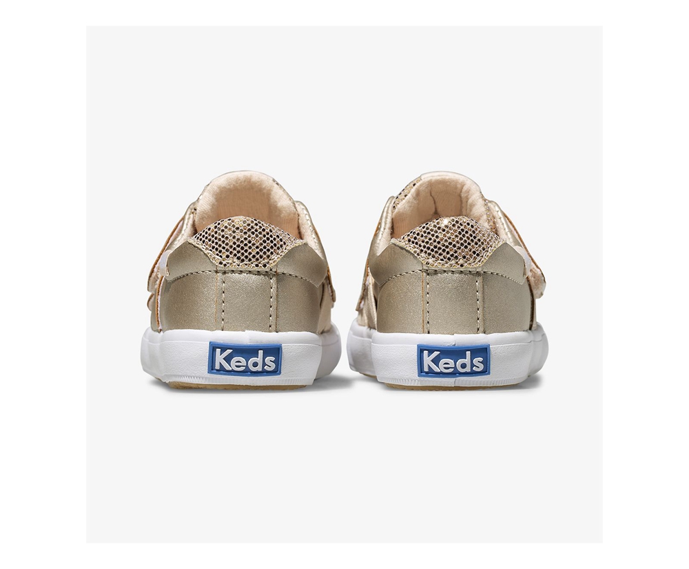 Slip Ons Keds Niña Rosas Dorados - Courtney - 4038-DMNXP